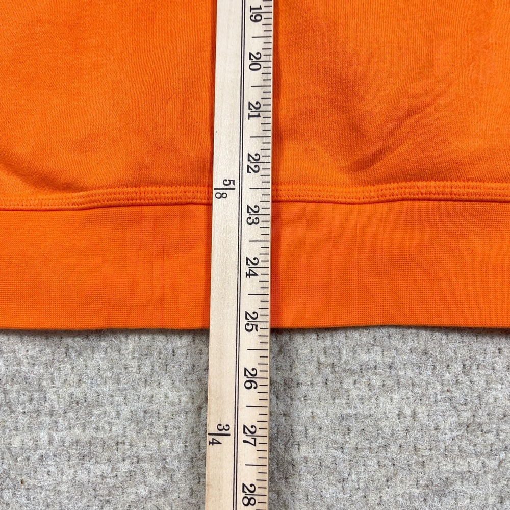 Chicago Bears Hoodie Men Small Orange Nike Full Zip Sweatshirt Jacket Adult - Picture 8 of 11